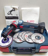 Image of Bosch GWX 18V-10 C Cordless 18V X-LOCK Angle Grinder 125mm Brushless