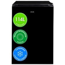 Image of Abode Undercounter Larder Fridge 50cm 114 Litres A85UCLF504E1B Black
