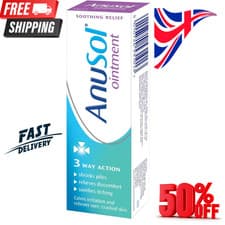 Image of Anusol Ointment – Proven Formula Shrinks Piles, Relieves Discomfort, Soothes 25g