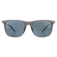 Image of Polo Ralph Lauren Sunglasses PH4163 532087 Transparent Shiny Grey Grey