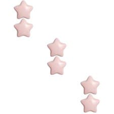Image of Set of 3 Creative Cabinet Knob Decorative Drawer Knobs Star Handle