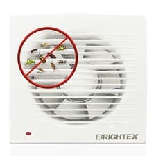 Image of Bathroom Extractor Fan With Timer OR Standard , 100mm 125mm 150mm Silent Kitchen