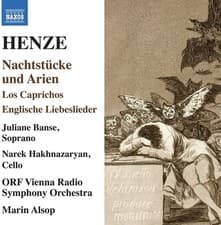 Image of Hans Werner Henze Henze: Nachtstücke Und Arien (CD) Album (US IMPORT)