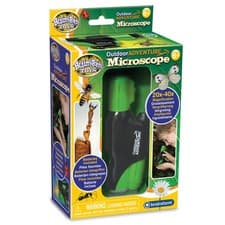 Image of Brainstorm Toys Kids Outdoor Adventure Microscope Small Portable Microscope wit