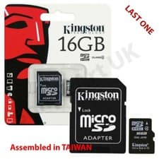 Image of KINGSTON MICRO SDHC/micro SDXC card Class 10 UHS-I - 16GB