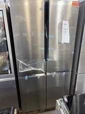 Image of Graded Siemens iQ300 KF96NVPEAG American Fridge Freezer - Stainless Steel
