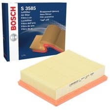 Image of Bosch 1457433585 Engine Air Filter Fits Mercedes-Benz A-Class B-Class S3585 New