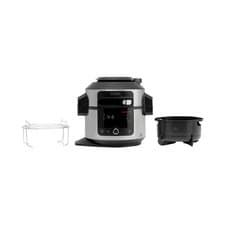 Image of Ninja Foodi 11-in-1 SmartLid 6L Multi-Cooker Air Fry OL550UK Silver/Black