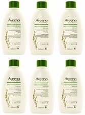 Image of 6 x Aveeno Daily Moisturising Body Wash 500ml for dry sensitive skin