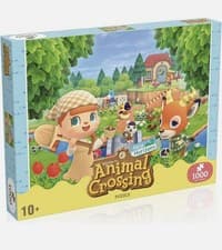Image of Animal Crossing New Horizon 1000 Piece Jigsaw Puzzle Game Beau, Pekoe and Vesta