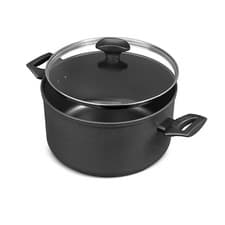 Image of Prestige Tougher Stock Pot with Lid - Induction Stock Pot with Scratch Resistant