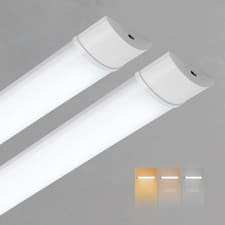 Image of LED Batten Lights 3FT 25w 2760lm Fluorescent Light Tubes 2x 3000K/4000K/6500K