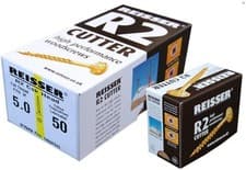 Image of Reisser 8221S220450704 Cutter Pozi Yellow Wood Screw 4.5 x 70 mm Pack 200