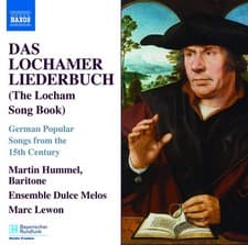 Image of 8557803 Hummel:ensb. Dulce Melos Das Lochamer Liederbuch CD 8557803 NEW