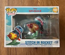 Image of Funko Pop Rides - Stitch in Rocket [102] - NEW