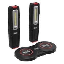 Image of Sealey Inspection Light 5W & 1W COB LED (x2) & Double Wireless Charging Base
