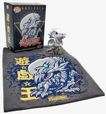 Image of Funko Pop! Blue Eyes White Dragon Pop/Tee Size L T-Shirt BoxLunch Yugioh Sealed