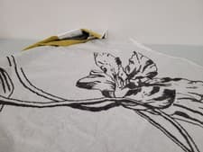 Image of Ted Baker Tulip Bath Sheet Gold 90x150cm Brand New RRP £60