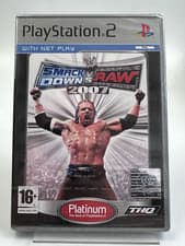 Image of PS2 WWE SmackDown Vs Raw 2007 - Platinum, New And Factory Sealed