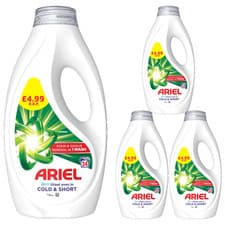 Image of Ariel Original Washing Liquid 840ml – 24 Washes, Powerful Laundry Detergent