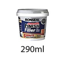 Image of Ronseal 5 Minute Multi Purpose Smooth Finish Filler, Available in 290ml or 600ml