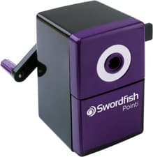 Image of Swordfish Pointi Desktop Manual Pencil Sharpener with Helical Blade - 40235