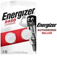 Image of Energizer CR2450 3V Lithium Coin Cell Battery 2450 DL2450 Long Expiry 2 Pack