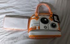 Image of LoungeFly Star Wars BB-8 Dome Bag & Purse  Set New BNWT New
