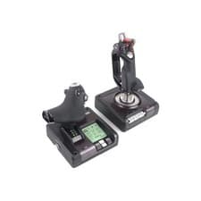 Image of Logitech G Flight Control System Black, Silver USB 2.0 Flight Simulation PC