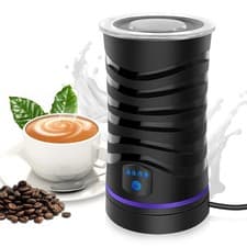 Image of Electric Milk Frother 4 in 1 Automatic Frother Milk Steamer Latte Coffee Foam