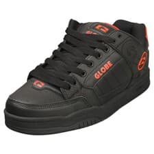 Image of Globe Tilt Mens Skate Trainers in Black Red
