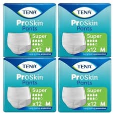 Image of TENA ProSkin Pants Super - Size Medium - Incontinence Pants - 4 x Packs of 12
