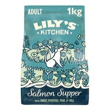 Image of Lily's Kitchen Salmon Supper Adult Dry Dog Food, 1kg