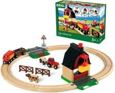 Image of Brio 33719 BRIO WORLD - Farm Railway Set