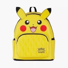Image of Loungefly x Pokemon Pikachu Cosplay Backpack - Yellow & Black - NEW