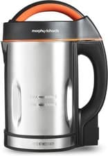 Image of Morphy Richards Soup Maker 1.6L Stainless Steel 1000W Chunk Smooth Blend 48822