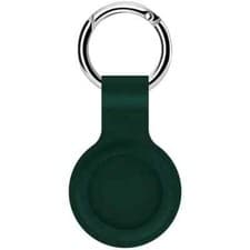 Image of Apple AirTag Keyring Silicone Loop Holder Carry Case Keychain Pet Air Tag