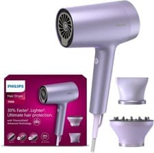Image of Philips Professional Hair Dryer with Diffuser 7000 Series – 1800W ThermoShiel...