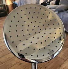 Image of Aqualisa Premium Rainfall Shower Head 230mm New with wall bracket
