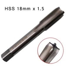 Image of 18mm x 1 5 Metric Tap HSS Right Hand Thread 1 5mm Pitch for Industrial Use