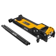 Image of Low Profile Car Trolley Jack 1.5 Tonne Low Suspension Double Pump Long Jack JCB