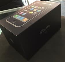 Image of Vintage Apple iPhone 3G 8GB Unlocked Black Model A1241 Collectors Item