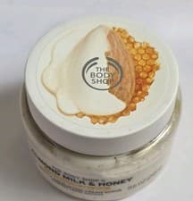 Image of The Body Shop Almond Milk and Honey Cream Scrub ~ 250ml ~ New!
