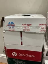 Image of HP Color Choice A4 Paper – 120gsm, 4 reams  – Bright White Premium Printer & C