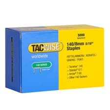 Image of 0341 Type 140/8mm Heavy Duty Galvanised Staples, Pack of 5000