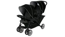 Image of Graco Stadium Duo Tandem Stroller-Black-FREE DELIVERY