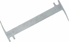 Image of CYCLO 07902 BICYCLE CHAIN WEAR INDICATOR TOOL SILVER BIKE MAINTENANCE TOOL