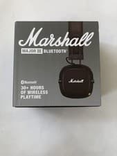 Image of Marshall Major III  3 Wireless Bluetooth On-Ear Headphones - Brown 30hr