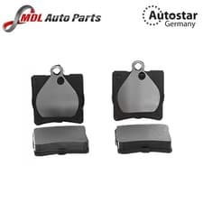 Image of CERAMIC REAR BRAKE PADS FOR MERCEDES-BENZ W203 C-180 0044209120