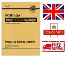 Image of 2026 Exam AQA GCSE English Language Practice Papers 1 And 2 CGP with Answers